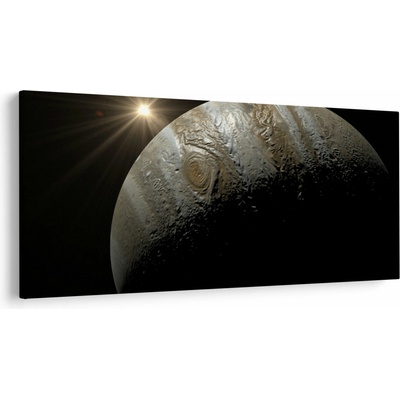 Obraz planéty vo vesmíre, jednodielne 250x125 cm