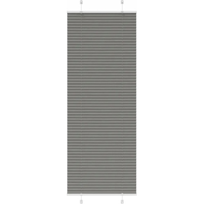 VidaXL Roleta plisé 80 x 200 cm antracitová