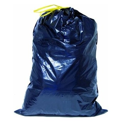 Vrece zaťahovacie 110 l modrý 25ks