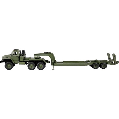 Amewi 22671 Ural B36 elektrický RC model nákladního automobilu RtR vč. akumulátorů a kabelu k nabíjení předlakovaný se světelným efektem 1:16
