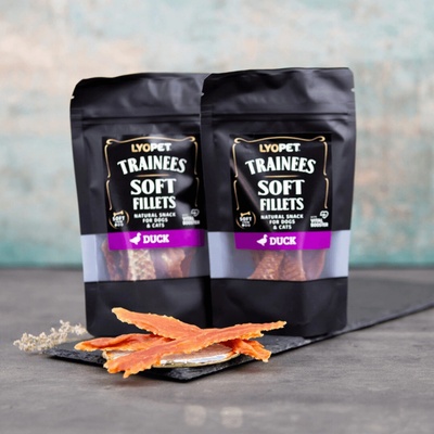 LYOPET Trainees Snack Soft Fillets Duck 50 g