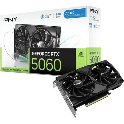 PNY GeForce RTX 5060 OC 8GB GDDR7 VCG50608DFXPB1-O