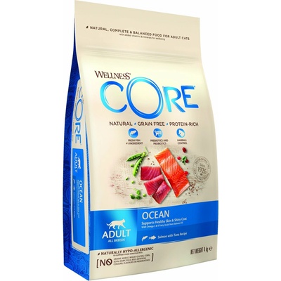 Wellness Core Cat Ocean losos a tuniak 4 kg