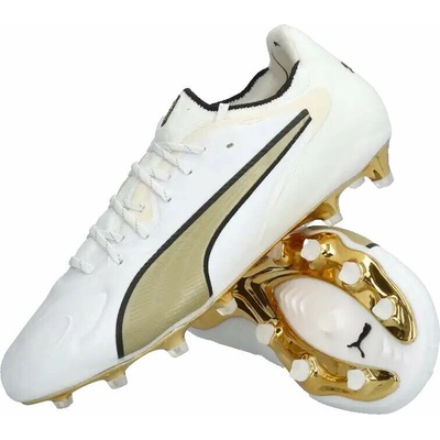 Puma King 20 Ultimate FG/AG bílé2