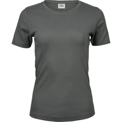 interlock tričko Tee Jays šedá