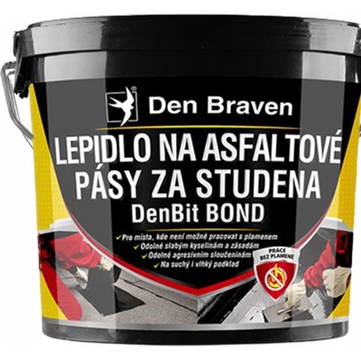 Debbex DenBit BOND Lepidlo na asfaltové pásy 10 kg černé