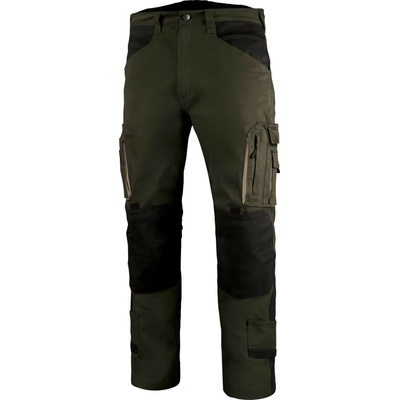 Delta Plus JACK-TR pracovné nohavice khaki-čierna