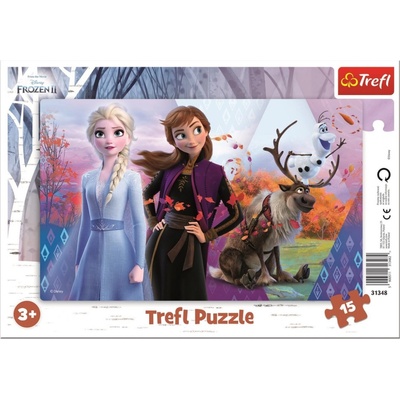 Trefl Ledové království 2: Magický svět Anny a Elsy 15 dílků