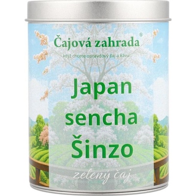 Čajová zahrada Japan sencha Šinzó v dóze zelený čaj 100 g