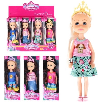 CreativeToys Bábika princezna 4 druhy