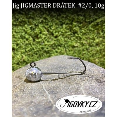 Jigovky.cz Jigové hlavičky Jigmaster Drátek vel.2 10g 5ks