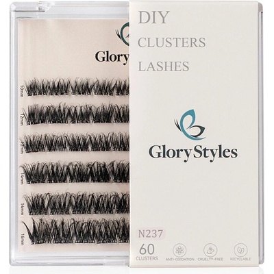 GloryStyles Samolepící řasy Invisible Band N237 Délka řas: dlouhé (10 - 16 mm) – Hledejceny.cz