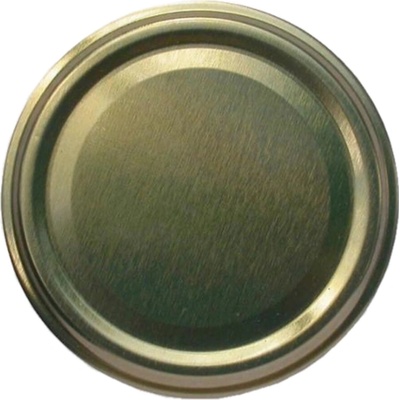 Zlatá víčka Twist Off 66 mm pro zavařování