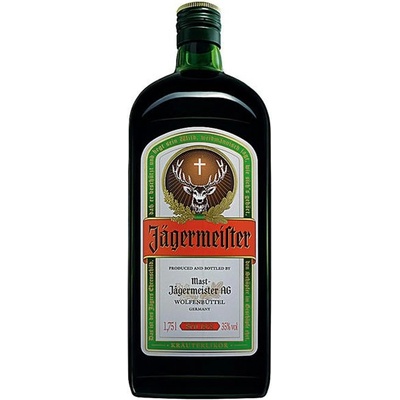 Jägermeister 35% 1,75 l (holá láhev) – Hledejceny.cz