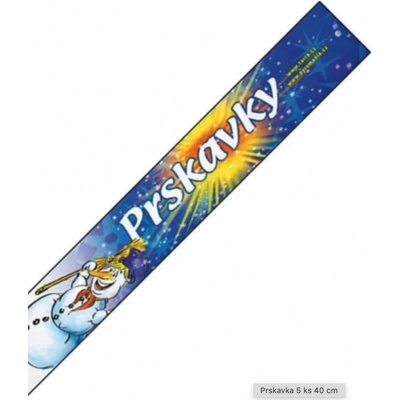 Prskavky 40 cm 5 ks