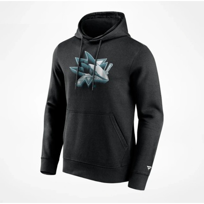 Fanatics mikina San Jose Sharks Chrome graphic Hoodie Black – Hledejceny.cz
