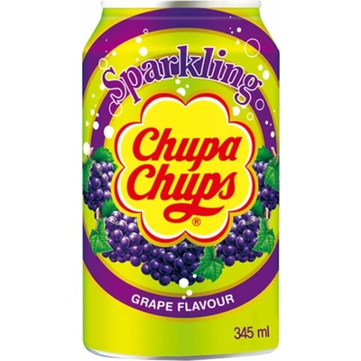 Chupa Chups sycený nápoj s příchutí hroznů 24 x 345 ml