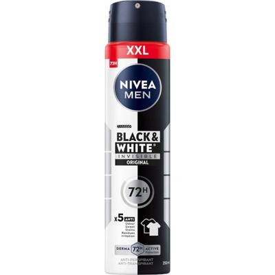 Nivea Men Black & White Invisible Original deospray pro muže 250 ml – Hledejceny.cz