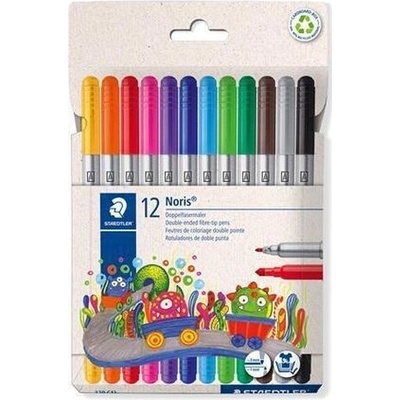 !!! STAEDTLER 320 C12 542355 Fixy Noris 320 12 barev 1-3 mm