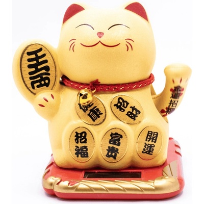 Milujeme Kameny Maneki neko - mávající kočička Solar - Feng shui Y