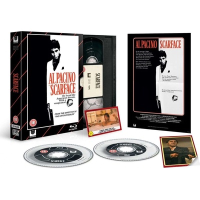 Scarface Exclusive Ltd Edition VHS Range - Blu-ray + DVD