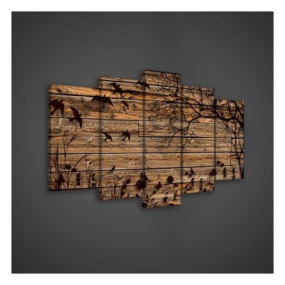 Obraz na plátne viacdielny - OB3598 - Vintage 100cm x 60cm - S17