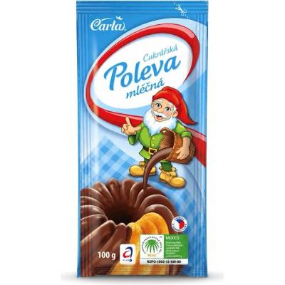 CARLA Cukrárska poleva mliečna 100 g