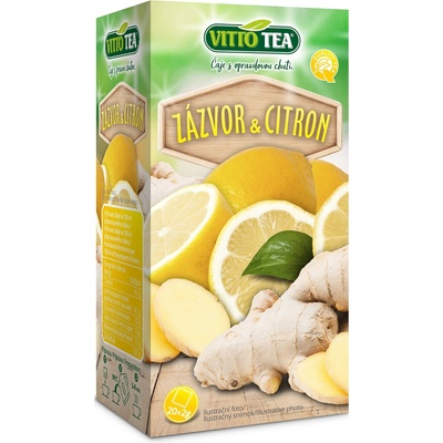 VITTO Tea Zázvor citron klasik 40 g