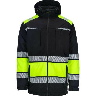 Cerva Oribi HV 1 parka zimní reflexní žlutá