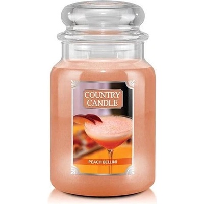 Country Candle Broskvové bellini 680 g