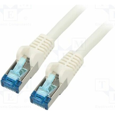 Goobay 69309 Patch S/FTP Kat: 6a RJ45 vidlice z obou stran lanko Cu