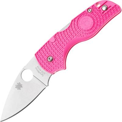 Spyderco Lil' Native Pink Lightweight CTS-BD1N FRN Living Beyond Breast Cancer C230PPN