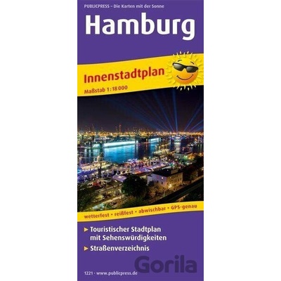 Hamburk 1:18 000 / plán města - freytag&berndt