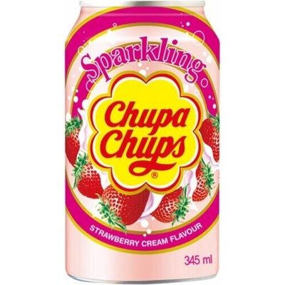 Chupa Chups Sparkling Strawberry Soda 24 x 345 ml