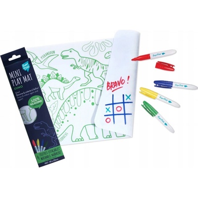 SuperPetit Silikónová Podložka Na Kreslenie DINOSAURUS