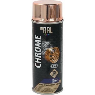 TEGRA INRAL dekoratívny sprej s chrómovým efektom 400 ml – meď