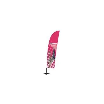 Reklamní vlajka Zoom Feather