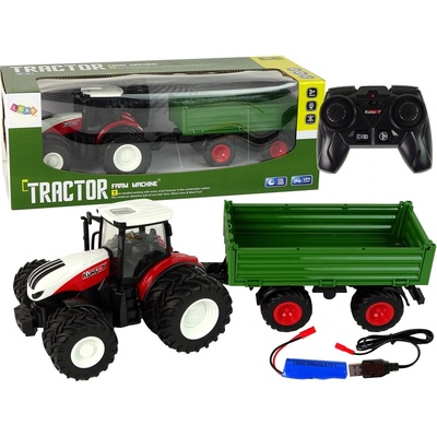 Mamido Traktor s prívesom na diaľkové ovládanie 1:24 RTR
