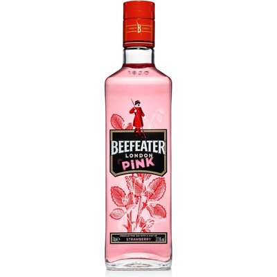 Beefeater Pink Gin 37,5% 1 l (holá láhev) – Hledejceny.cz