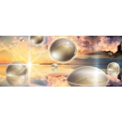 Preinterier Fototapeta - PA4342 3D gule vlies - 250cm x 104cm