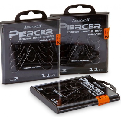 Anaconda Piercer Curve Shank vel.8 11 ks