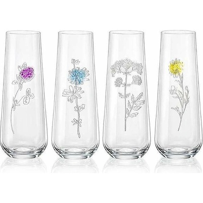 Crystalex Sklenice Louka 4 x 250 ml