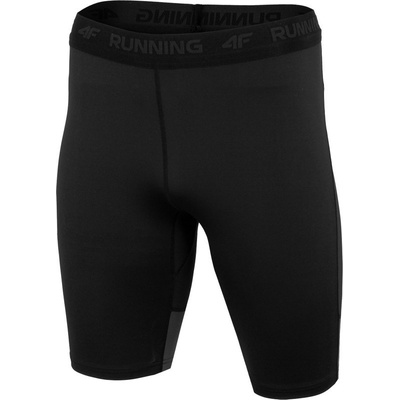 4F H4L22-SPMF010 DEEP BLACK pánske kraťasové legíny