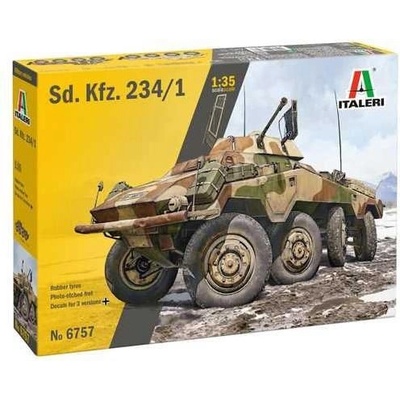 ITALERI Model Kit military 6757 Sd.Kfz. 234/1 1:35