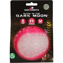 Dog Comets Dark Moon svítící míč růžový 5 cm