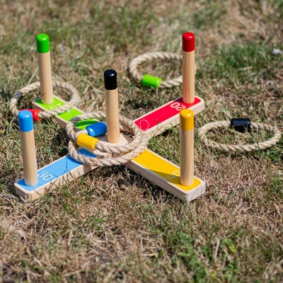 Bigjigs Toys Házení kruhů – Hledejceny.cz