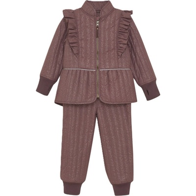 En Fant Dívčí termo set s volánky Glitter Rose Taupe – Hledejceny.cz