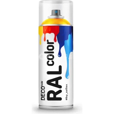 Zollex Deco Blik RAL 9999 Transparentný lak matný 400ml