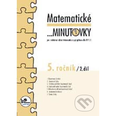Matematické minutovky pro 5. ročník/ 2. díl Hana Mikulenková; Josef Molnár [CZ