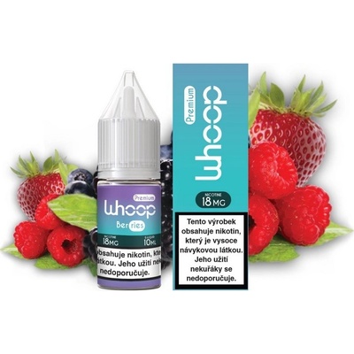 WHOOP Blackberry Blackcurrant Raspberry Strawberry Blueberry 10 ml 18 mg